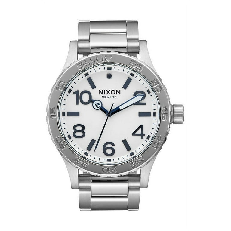 Nixon 46 Watch White Sunray