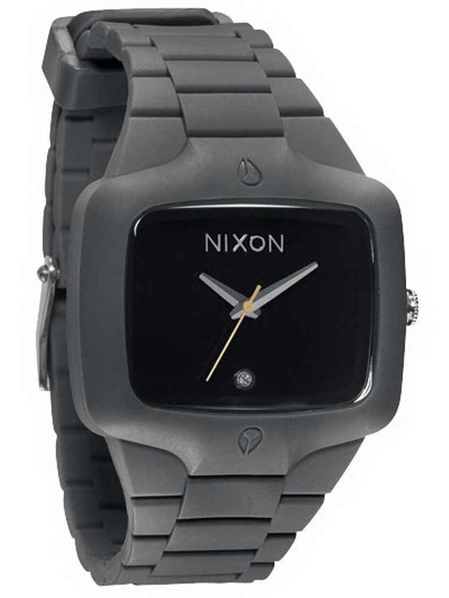 Nixon A139195 Men's Rubber Player Black Plastic Silicon