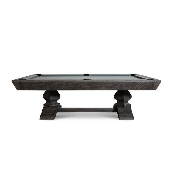 Empire USA Nixon Billiards Birdy Slate Pool Table with Premium Billiard Accessories, Grayson Gray, 7 ft