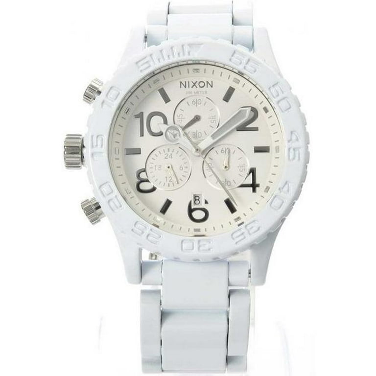 Nixon Men's 42-20 Chronograph Stainless Steel Watch A0371255