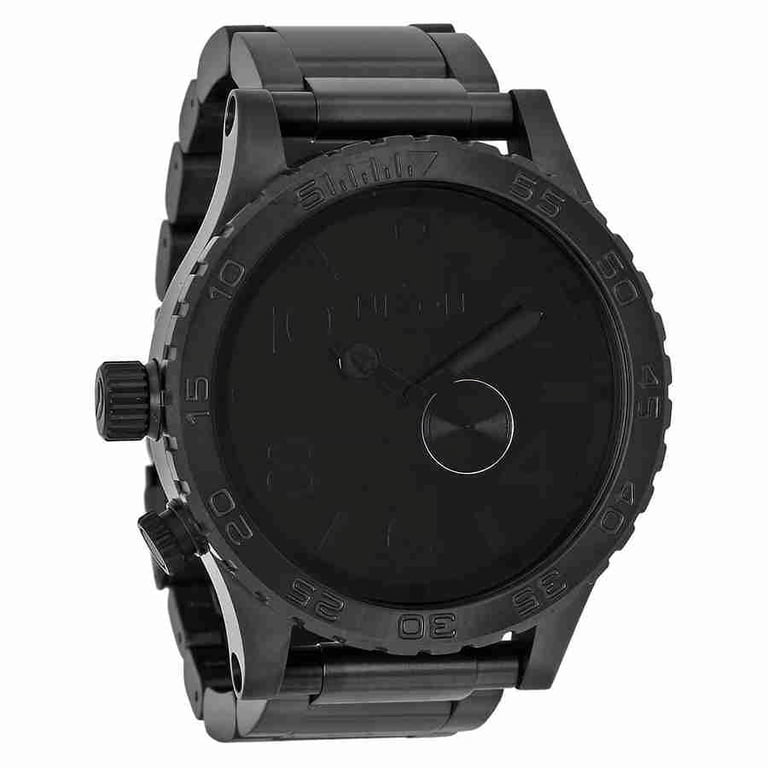 Nixon Men's 51-30 Tide Subdial All Black Watch A057001 - Walmart.com