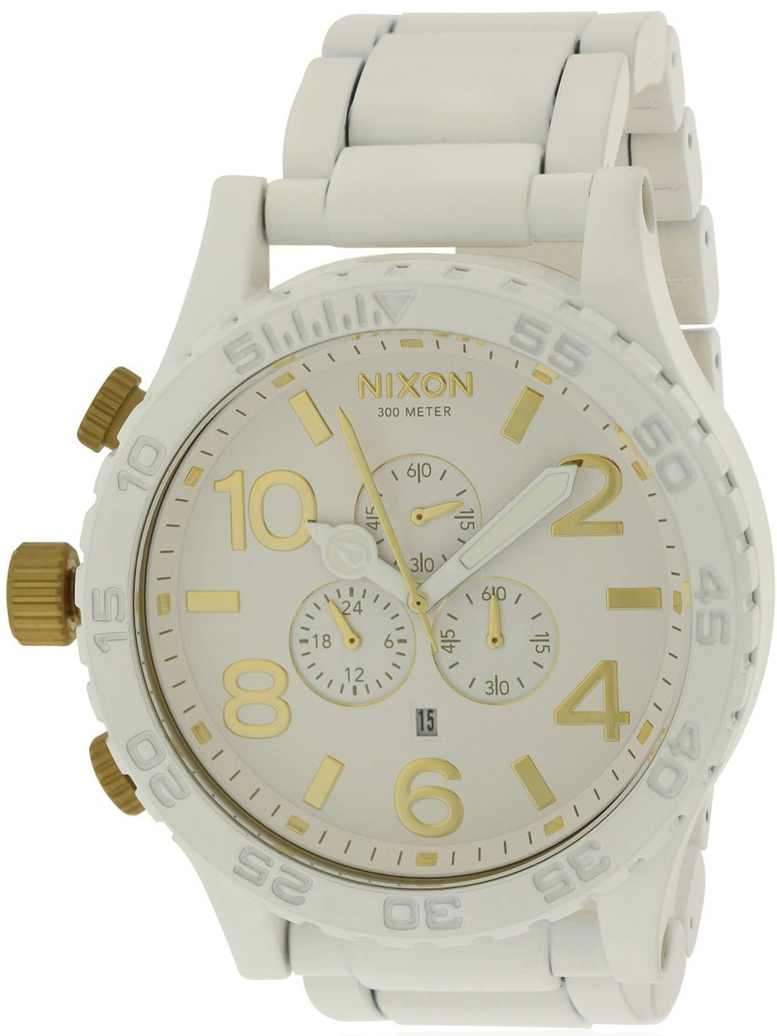 Nixon Men's 51-30 White Chrono Watch A0831035-00 - Walmart.com
