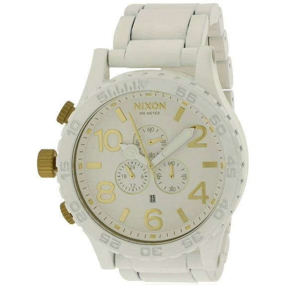 Nixon Men's 51-30 White Chrono Watch A0831035-00
