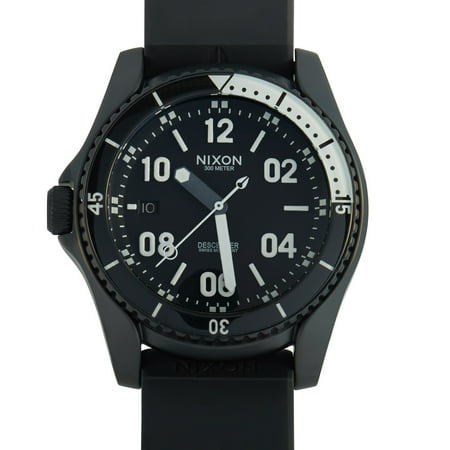 Nixon Men's A960001-00 Descender Sport Swiss Quartz Black Watch