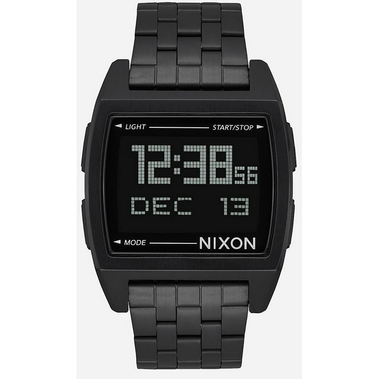 Digital Nixon Stainless Steel Watches Nixon Men's Digital Silver