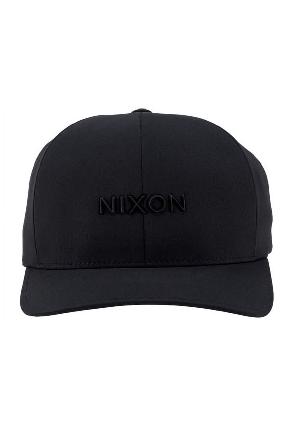 Men's Delta FF Quick Dry FlexFit Hat Cap (Small/Medium, Black)