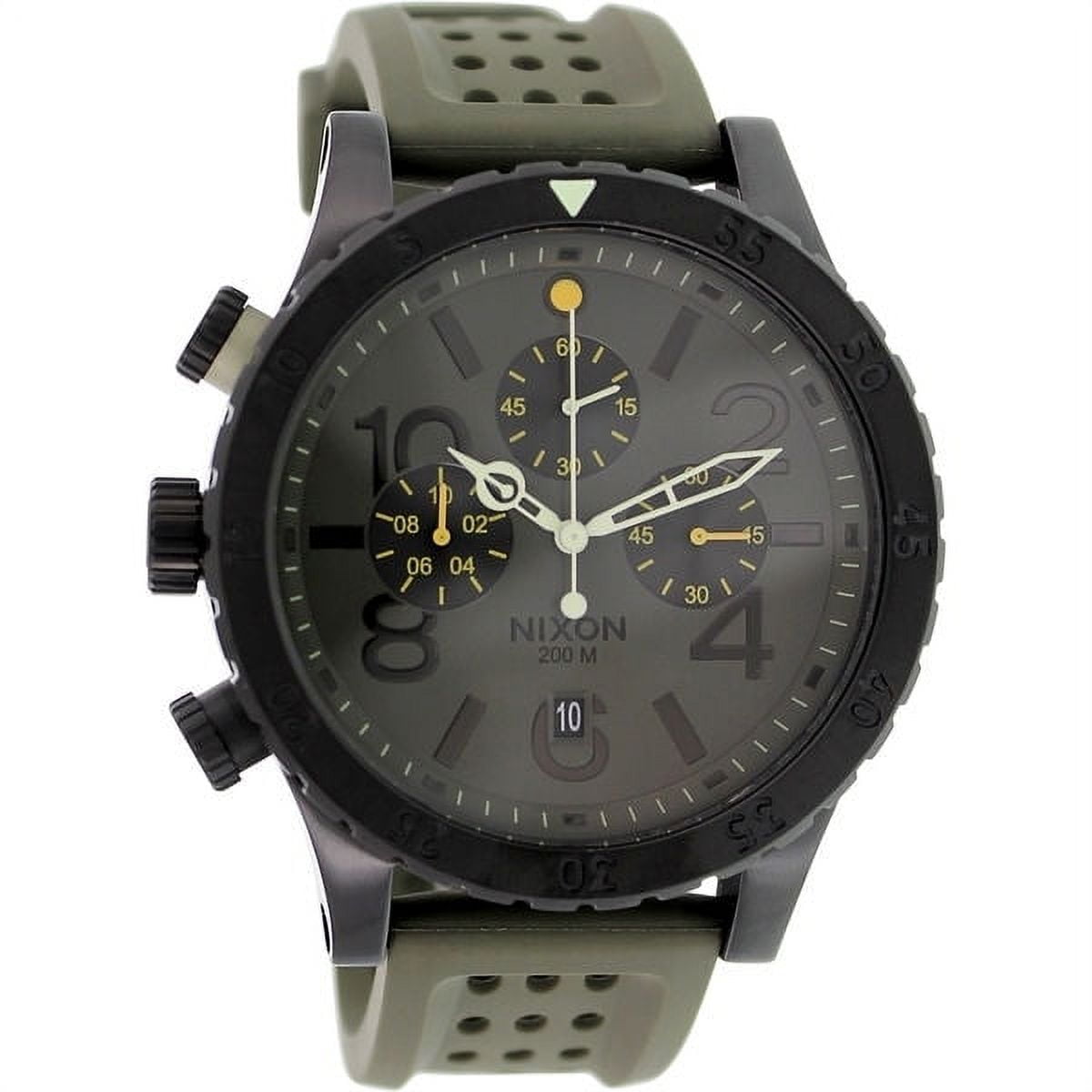 Nixon-Men-s-Green-Tone-Dial-