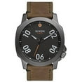thumbnail image 1 of Nixon Men's Ranger 45 Leather Gunmetal / Surplus Quartz Analog Watch A466-2072, 1 of 3