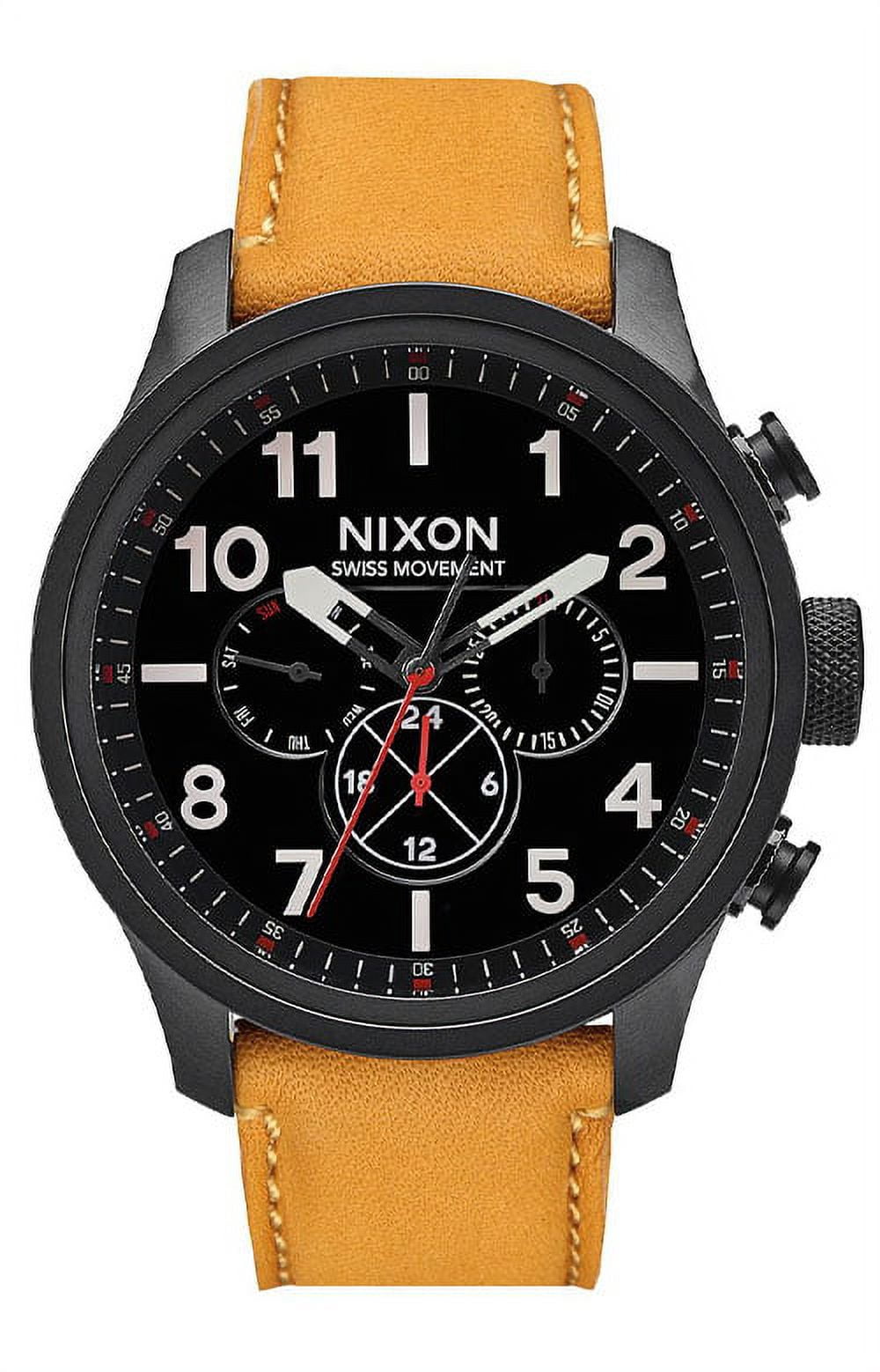 Nixon safari clearance leather