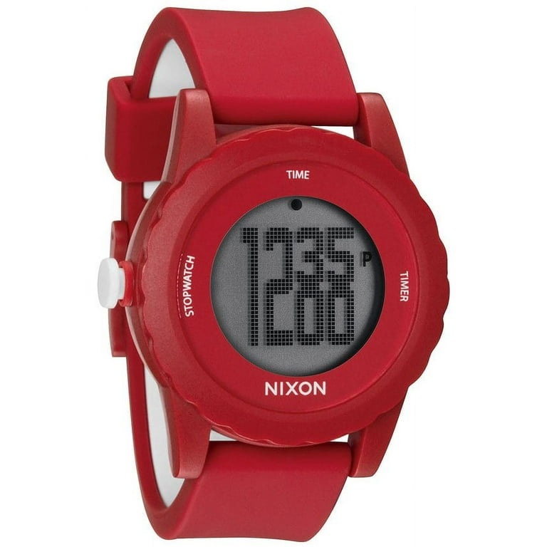 Nixon Men s The Genie Digital Silicone Watch A326200 Walmart
