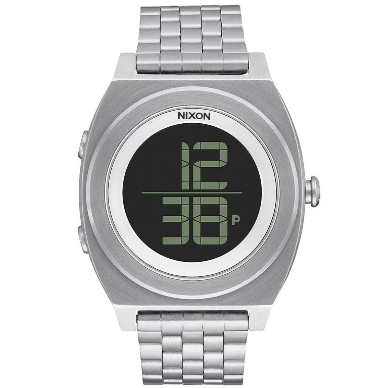 Nixon Men's Time Teller Digital Stainless Steel Chronograph