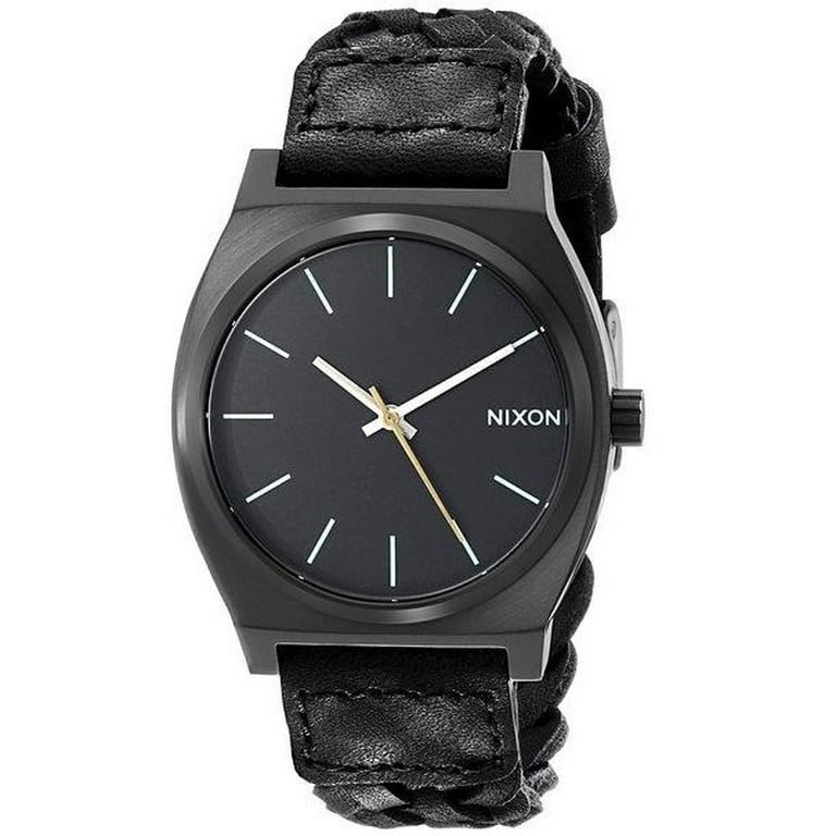 Nixon Men s Time Teller Leather Watch A0451928 Walmart