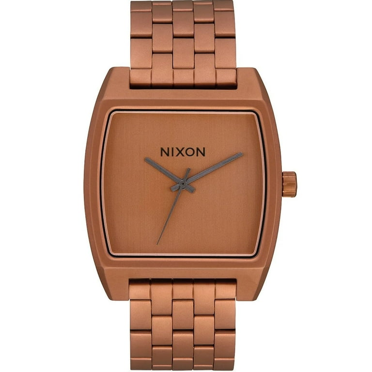 Nixon time tracker gold sale