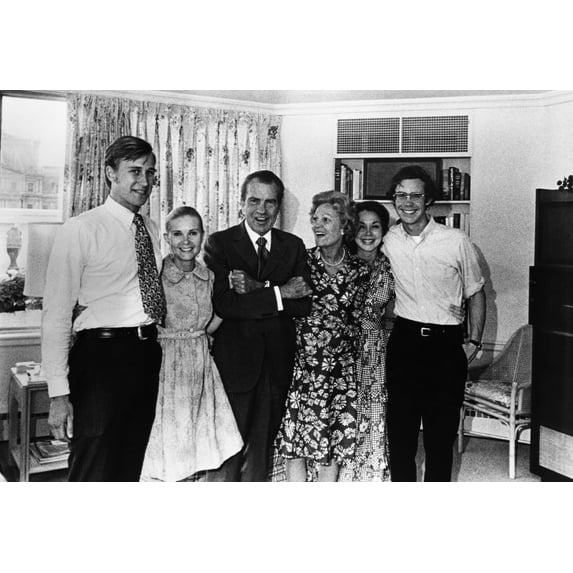 Nixon Presidency. From Left Edward Cox History (36 x 24)