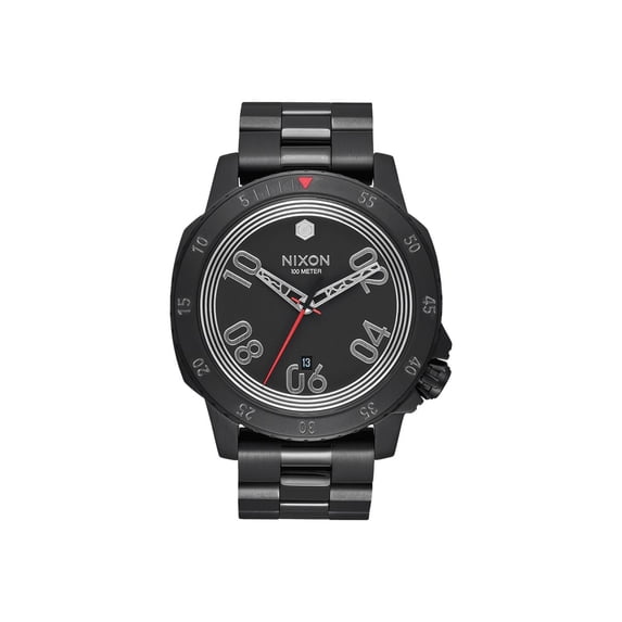 Nixon RANGER SW - Wristwatch - quartz - analog - stainless steel - Kylo black