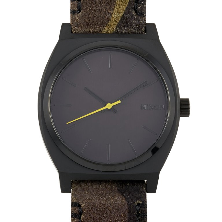 Nixon time sale teller black