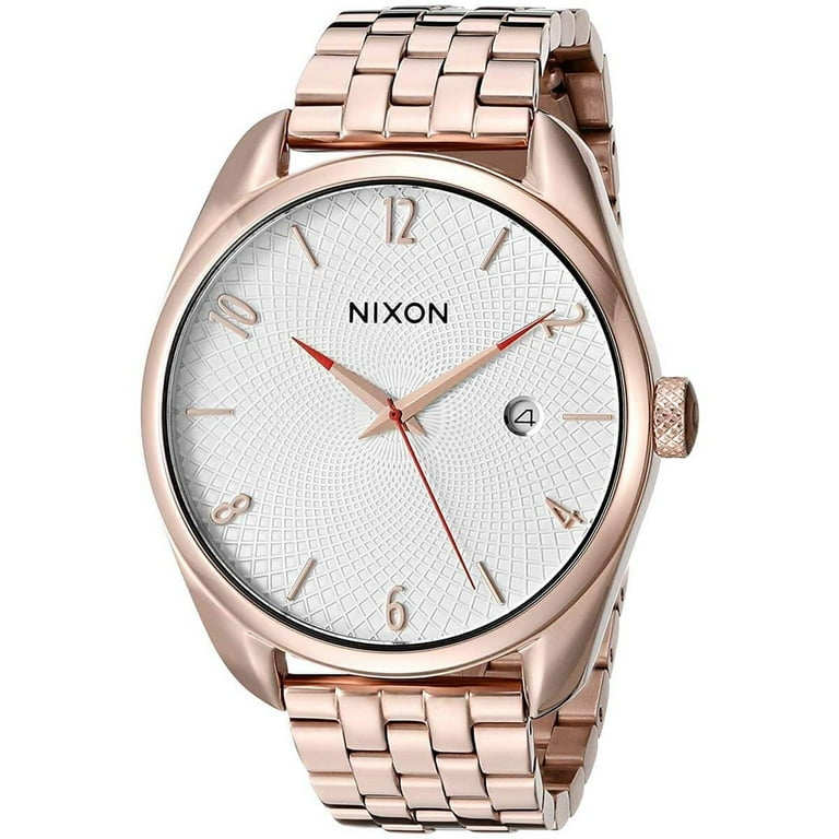 Free Shipping Nixon Women s A4182183 Bullet Rose Gold Tone Watch Walmart