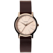 Nixon Womens Kenzi A3981890 Brown Leather Quartz Watch