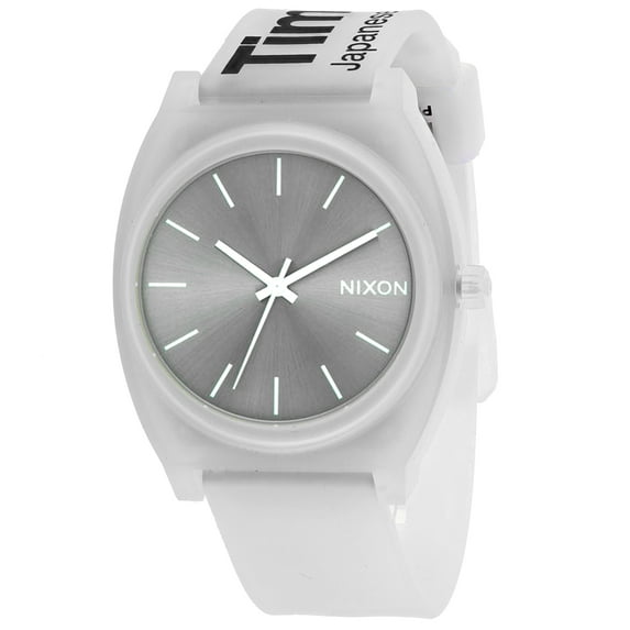 Nixon Women's Time Teller Silver Dial Watch - A119-3172