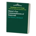 thumbnail image 1 of Pre-Owned Nixon's Ten Commandments of Statecraft (Hardcover) 0684837951 9780684837956, 1 of 1