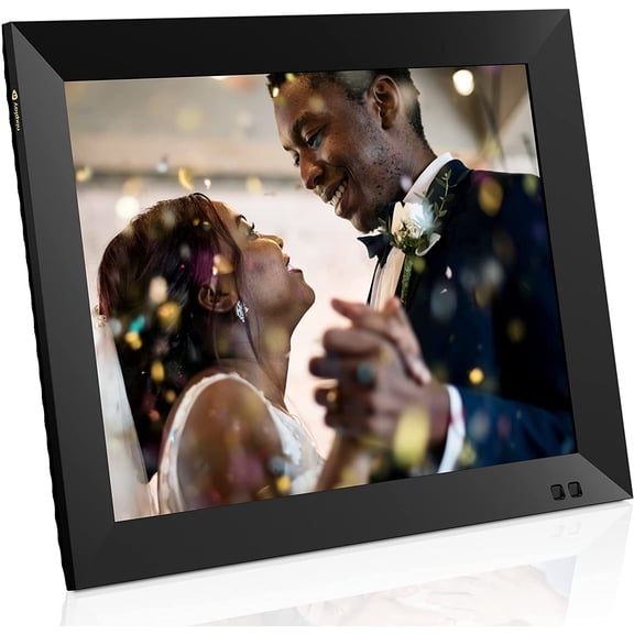 Nixplay 15 inch Smart Digital Photo Frame with WiFi (W15F) - Black - Share Photos and Videos Instantly via Email or App