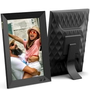 Nixplay 8 inch Smart Digital Photo Frame with WiFi (W08G) - Black - Share Photos and Videos Instantly via Email or App