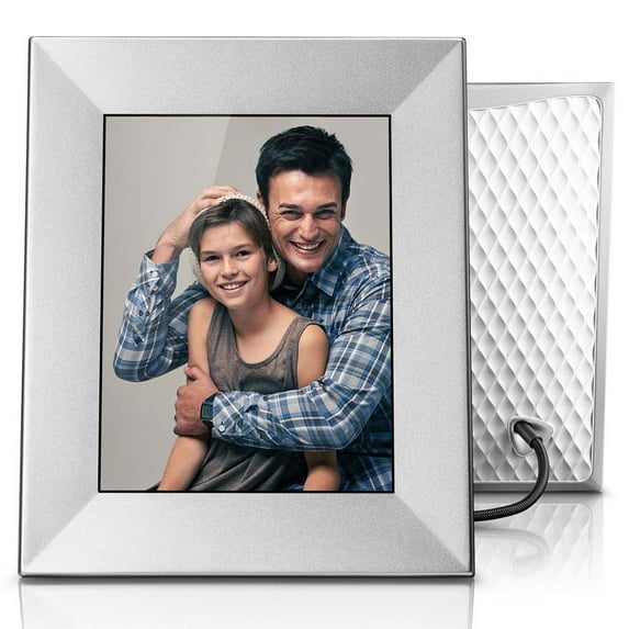 Nixplay Iris 8" Wi-Fi Cloud Digital Frame (Silver)