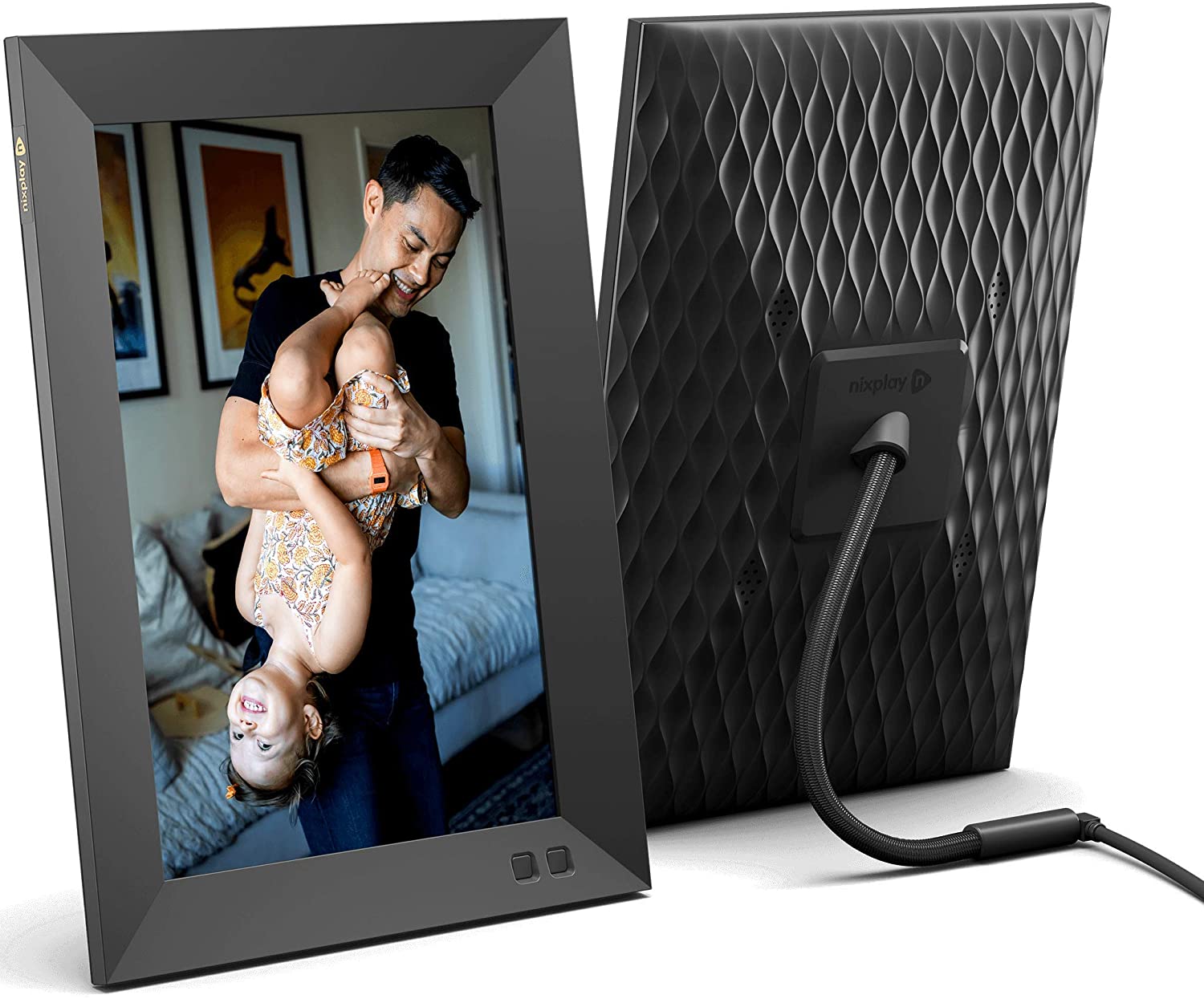 Nixplay Smart Wi-Fi Digital Photo Frame W10J - Share Photos and Videos Instantly - image 1 of 6