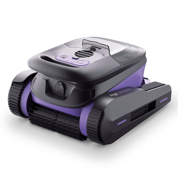Niya Sonar 50 Cordless Robotic Vacuum Pool Cleaner from The creators of Dolphin, up to 40 FT in Length, Scrubber Brush with Waterline Cleaning