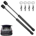 thumbnail image 1 of Niyofa 2Packs 160N Gas Struts Stainless Steel Gas Strut Lift Support 12.8inch Gas Prop Spring Struts with 4 Screws Sets Compatible with Toyota Hilux Pickup ARB Canopy Rear Window, 1 of 11