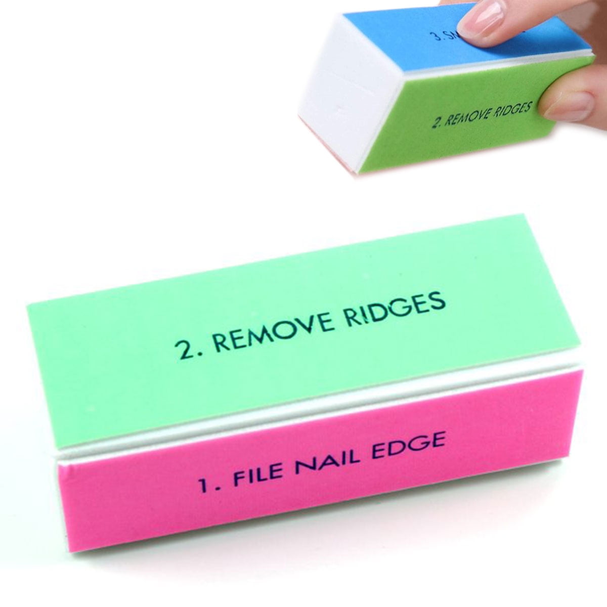 Niyofa Nail Buffer Professional Nail Buffer Block Reusable Nail File