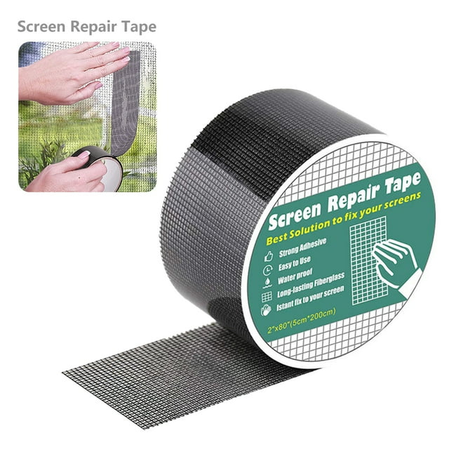 Niyofa Screen Repair Tape, Fiberglass Cloth Mesh Tape, Mosquito Net