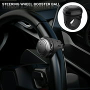 Niyofa Steering Wheel Spinner Knob Universal Steering Wheel Booster Spinner Knob 360  Rotation Car Turning Steering Wheel Power Handle Ball Shaped for Cars Trucks SUVs Black