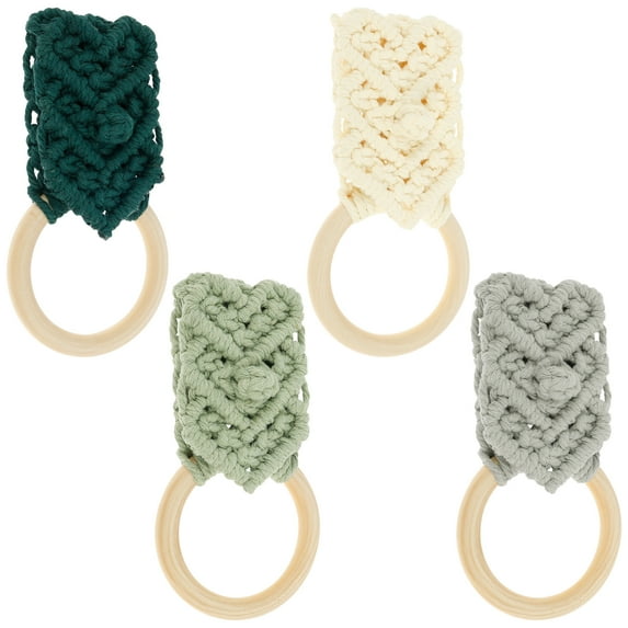 4 Pcs Kitchen Dish Towel Holder Decorative Kitchen Towel Holder Multipurpose Dish Cloth Hanger for Bathroom Stove Refrigerator Dishwasher