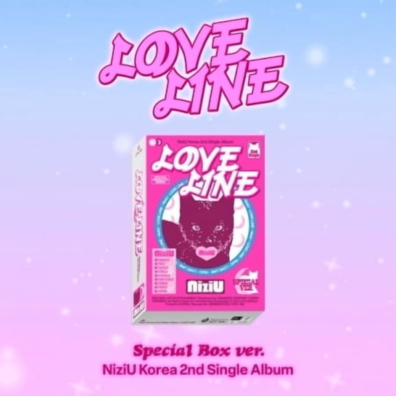 Niziu - Love Line - Special Box Version - incl. 37pc Postcard Set, Mini Poster, 2 Photocards, Lyric Paper, 2 Stickers + Pocket Bag - Music & Performance - CD