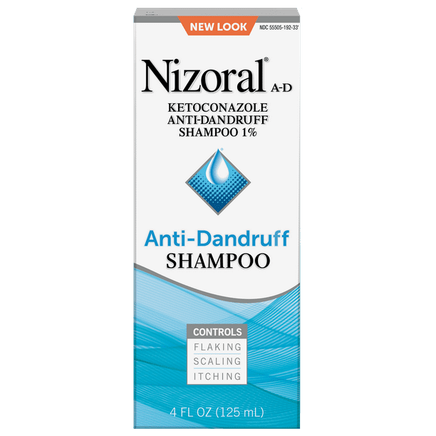 Nizoral A-D Anti-Dandruff Shampoo, 4 fl oz - Walmart Business Supplies