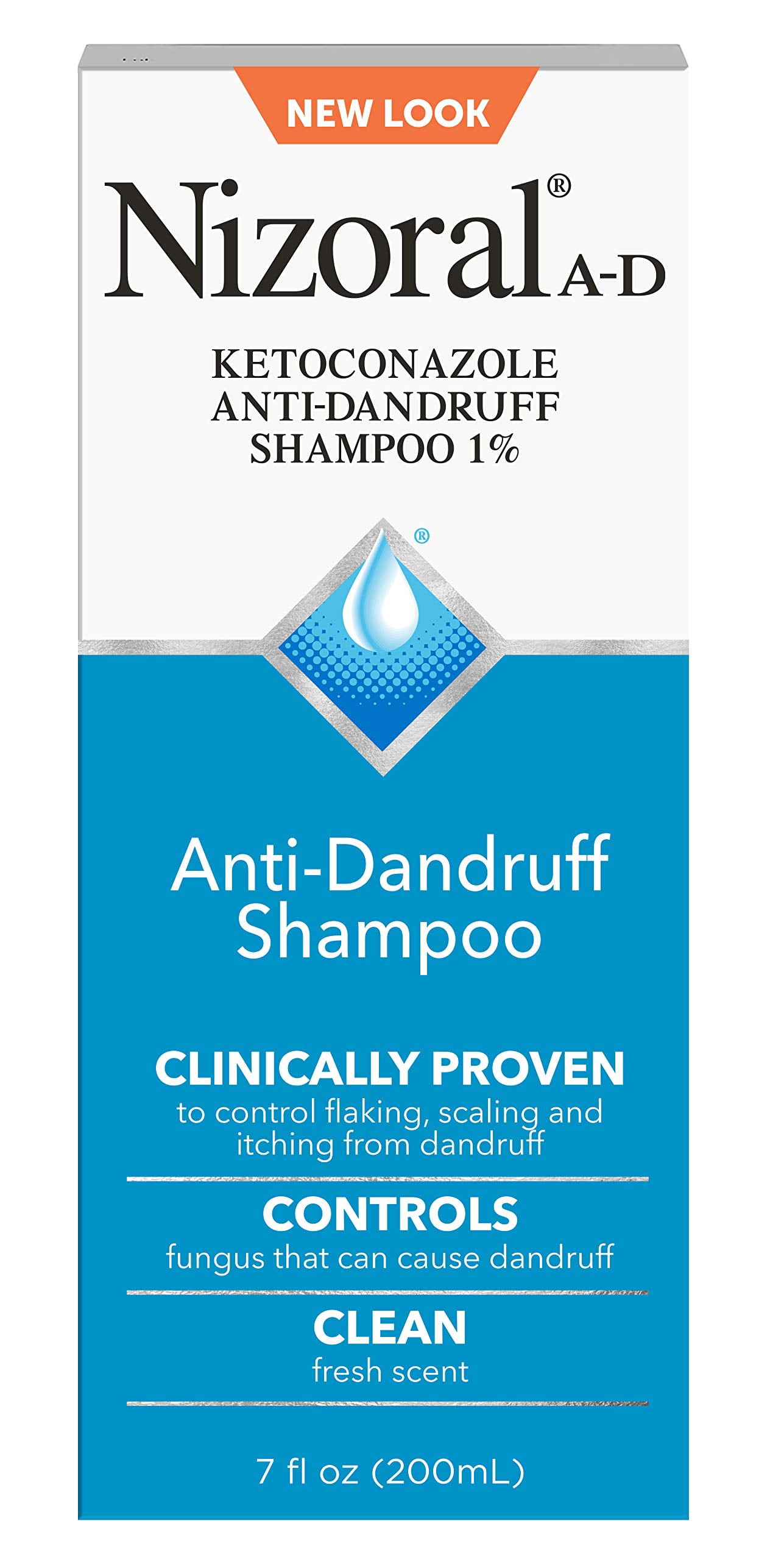 Nizoral Anti-Dandruff Shampoo with 1% Ketoconazole, Fresh Scent, 7 Fl Oz C29