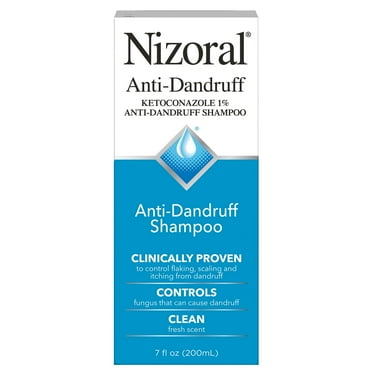Nizoral Anti-Dandruff Shampoo with 1% Ketoconazole, Fresh Scent, 7 Fl Oz