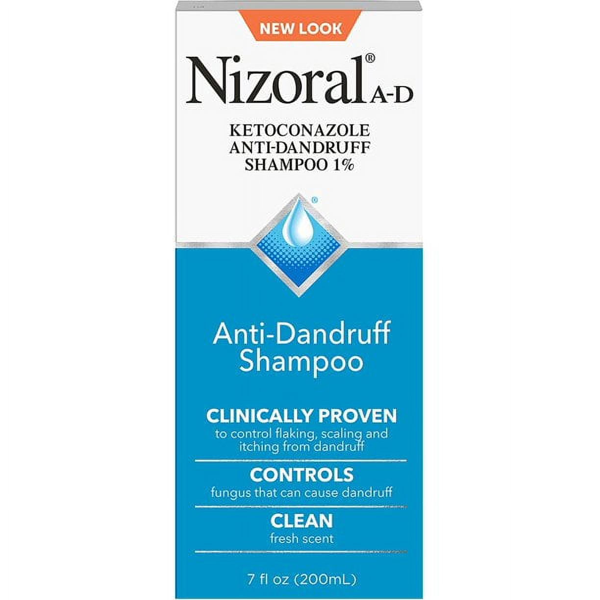 Nizoral Anti-Dandruff Shampoo with 1% Ketoconazole, Fresh Scent, 7 Fl Oz