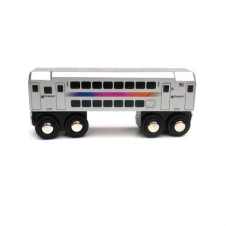 NJ Transit Multi-Level Commuter Passenger Car Wooden Subway Car