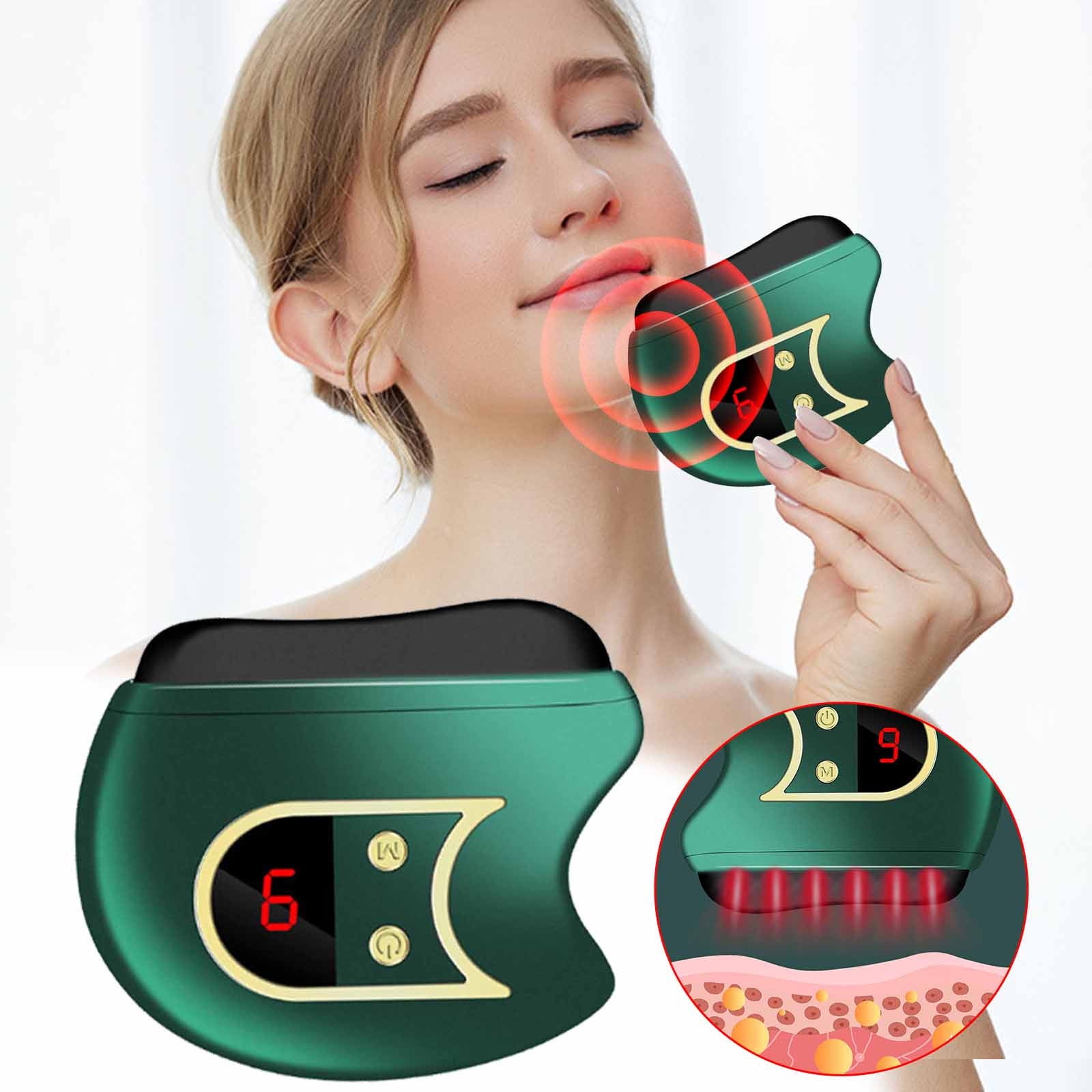 Njagoc Electric Bianstone Scraping Board Merdian Brush Scraping ...