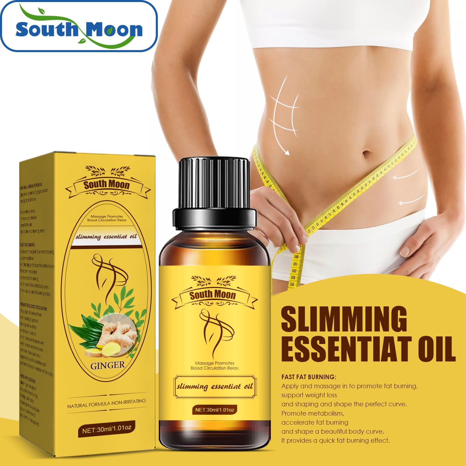 Njagoc Relaxing Full Body Massage Oil,Warming, Relaxing, Massaging