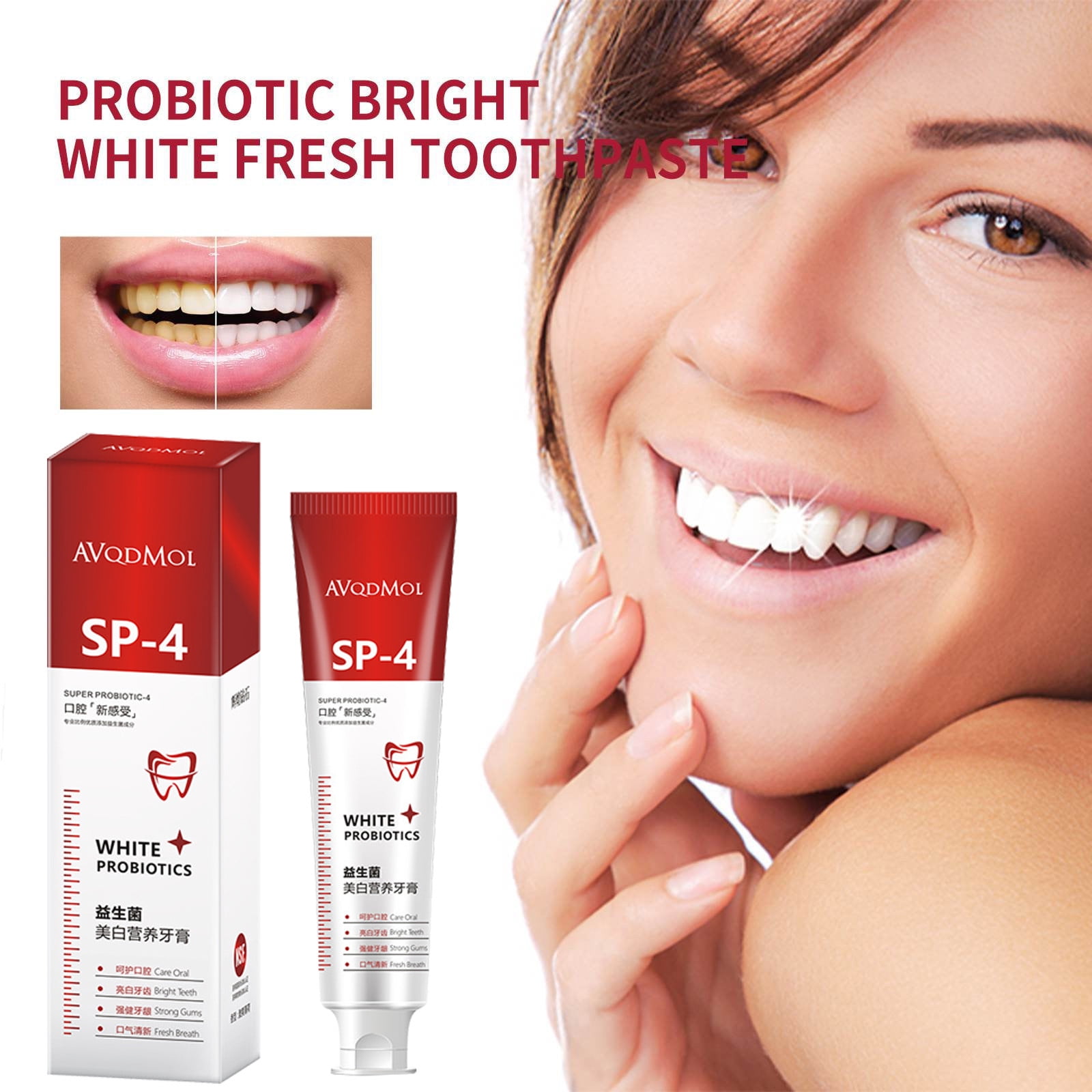 Njagoc Sp-4 Probiotic Whitening Toothpaste Toothpaste Ultra Whitening ...