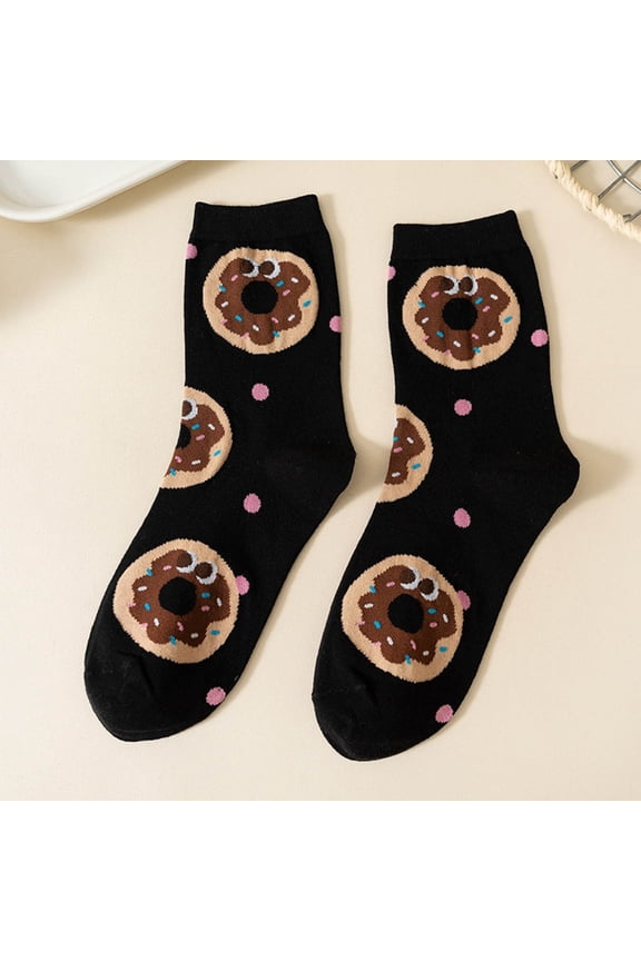 1PCS·Moon & Star Print Ankle Socks - Stylish Soft Loungewear & Casual Wear