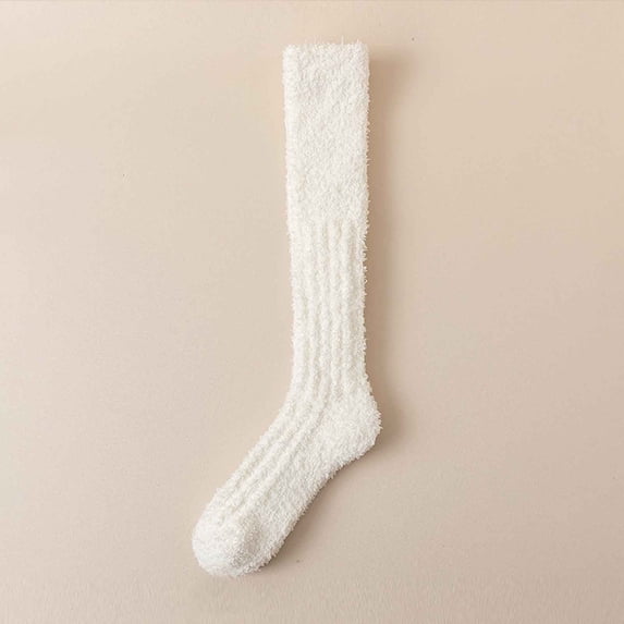 Njagoc3 1PCS·Women's Multi-Color Basic Knee-High Sock Set - Durable Comfortable Everyday & Cold Weather Wear