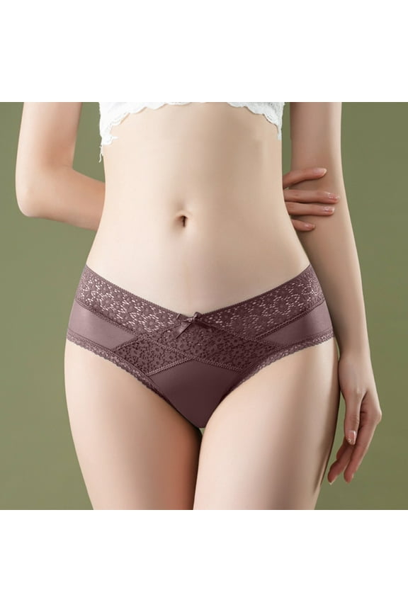 2025 Adjustable V-Shape Panties Breathable Cotton Gusset All Trimesters Plus Size for Womens