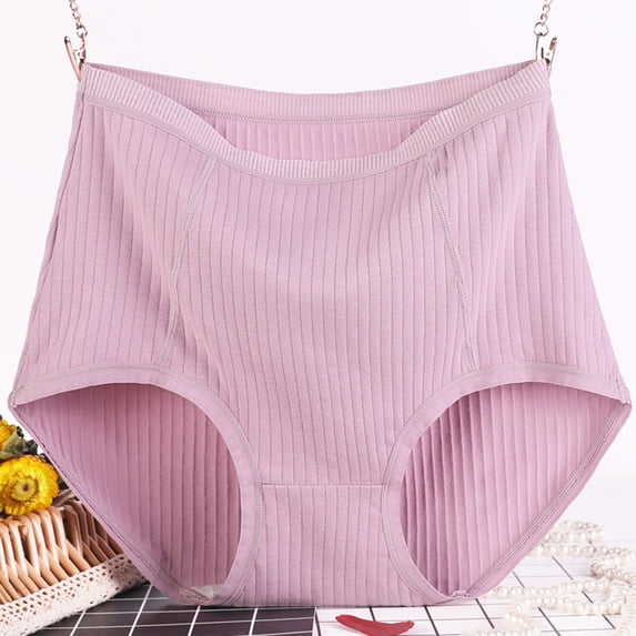 Njagoc3 2025 Bikini Panties Mesh Ventilated Gusset Tagless Plus Size Winter for Womens