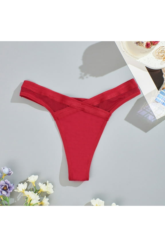 Bestseller Wide Band Thong High-Rise Lace Breathable Gusset Seamless Hip-Lift Summer Essential