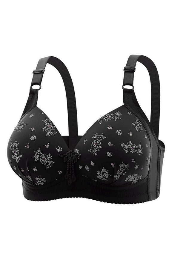 Bridal Lingerie with Garter Straps Victorian Opera Bra - Embroidered Overbust Corset(Champagne/Black, Hook & Eye Closure,36-44)