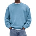 thumbnail image 1 of Njagoc3 Men's Oversized Crew Neck Long Sleeve Sweatshirt - Everyday & Lounge Wear, 1 of 6
